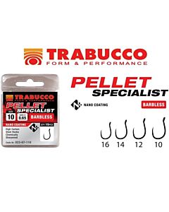 Carlige Trabucco Pellet Specialist 15buc/plic