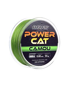 Fir Textil Powercat Camou Green 300m