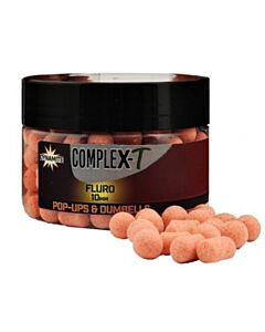 Boilies Dumbells Dynamite Baits Complex-T Fluoro Pop-Up 10mm