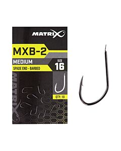 Carlige Matrix MXB-2 Barbed Spade End 10buc/plic