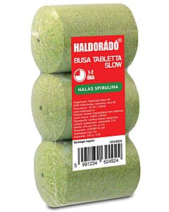 Haldorado - Tableta Busa Slow - Peste cu Spirulina, 3buc/pac