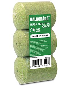 Haldorado - Tableta Busa Quick - Peste cu Spirulina, 3buc/pac