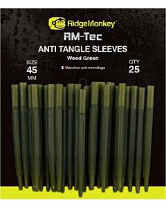 RidgeMonkey RM-Tec Anti-Tangle Sleeve Weed Green - Long