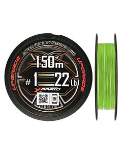 Fir Textil YGK X-Braid X8 PE, Culoare Fluo Green, 150m