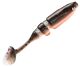 Shad Lake Fork Boot Tail Baby Shad Black Pink 5.7cm 15buc/pac