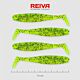 Shad Reiva Flat Minnow 10cm 4buc/plic Verde-Sclipici
