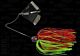 Bertilure Buzzbait, 11gr,Skirt Siliconic Rosu/Chartreuse