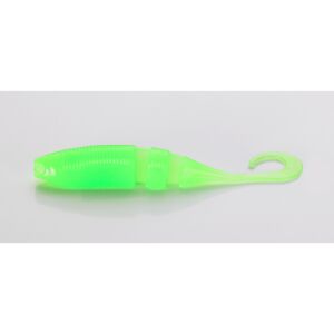 Shad Lake Fork Sickle Tail Baby Shad 5.7cm Chart Glow 15/pac