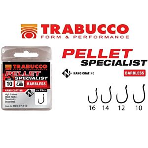 Carlige Trabucco Pellet Specialist 15buc/plic