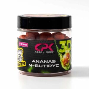 Boilies CPK Pop-Up 3D N-Butyric Ananas 10-14mm 40g