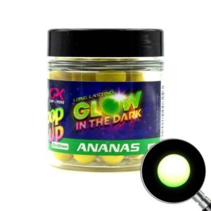 Boilies CPK Pop-Up Glow In The Dark Ananas 10-12mm 20g