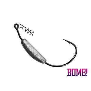 Carlige Offset Lestate Delphin Bomb! Heavy Shank 5buc 3gr-2/0