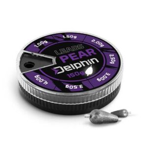 Set plumbi Delphin Leads Pear 150g