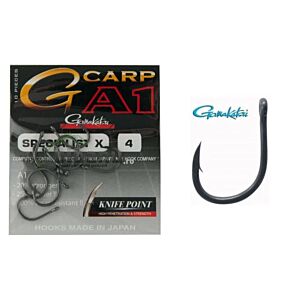 Carlige Gamakatsu G-Carp A1 Specialist X Nr.4 10buc/plic