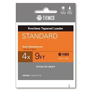 Fir Inaintas Fly Tiemco Standard Tapered Leader 9ft 3x