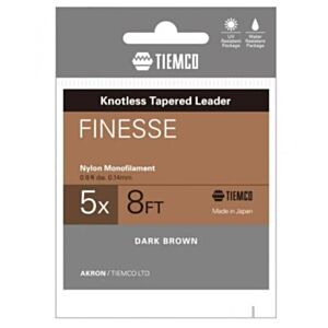 Fir Inaintas Fly Tiemco Finesse Tapered Leader 8ft 3x