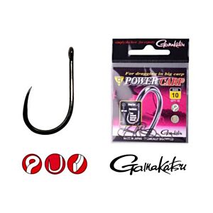 Carlige Gamakatsu Power Carp Ring Eye BB Nr.12 10buc/plic