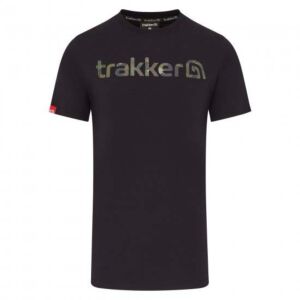 Tricou Trakker CR Logo T-Shirt Black Camo M