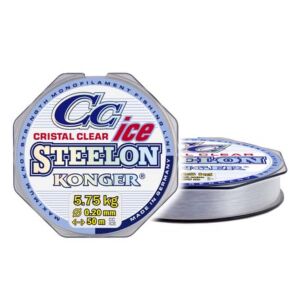 Monofilament Konger-Steelon Ice Cristal Clear 50m 0.20