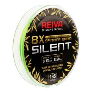Fir Multifilament  Reiva Silent 8X 135m 0.10mm Fluo Green
