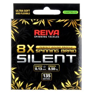 Fir Textil Reiva Silent 8X 135m 0.21mm Fluo Green