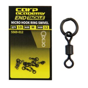 Vartej Carp Academy Micro Hook Ring Swivel M 10/pac Nr.12