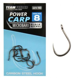 Carlige Team Feeder By Dome Power Carp Microbarb 10buc/plic