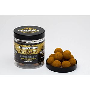 Boilies Bucovina Baits Competition Gold 16-20mm 150gr Tare