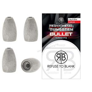 RTB Tungsten Bullets Flipping Weights 3.5gr (1/8OZ) 4buc