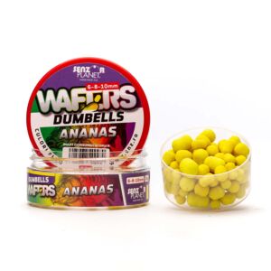 Wafters Dumbells Senzor 6-8-10mm 30gr Ananas (galben)
