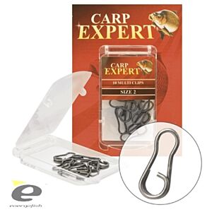 Multi Clips Carp Expert Nr.2 10buc/plic