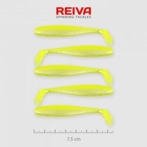 Shad Reiva Flat Minnow 7.5cm 5buc/plic