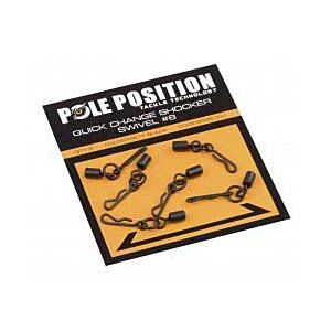 Gamakatsu Vartej Pole Position Quick Change Sleeve Protect Swivel 10buc #4