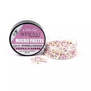 Addicted Carp Baits Micro Wafters Pastel Pruna & Piper 3.8mm