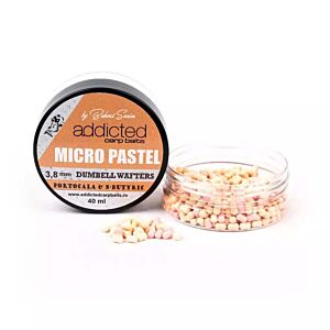Addicted Carp Baits Micro Wafters Pastel Portocala & N-Butyric 3.8mm