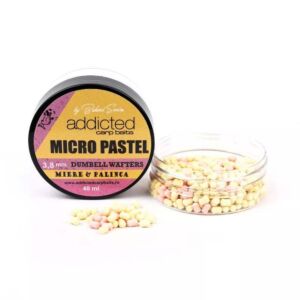 Addicted Carp Baits Micro Wafters Pastel Miere & Palinca 3.8mm