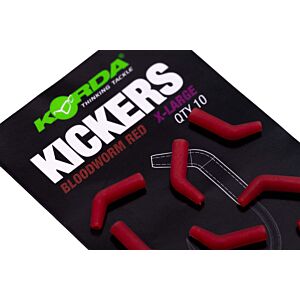 Line aligner Korda Kickers Bloodworm Red, Large