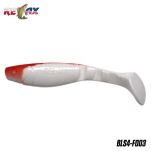 Shad Relax Kopyto 10cm-4L Floating Red White 10buc/plic