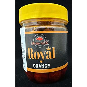 Boilies Beta-Mix Royal Orange Borcan 200ml Tari 16mm Dipuite