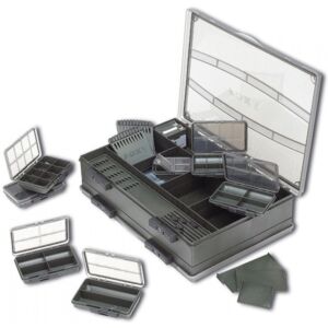 Set Cutii Pentru Accesorii Fox F-Box Deluxe Large Double 35x25x9cm