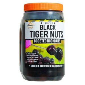 Alune tigrate Dynamite Baits Frenzied Black Tiger Nuts Boosted Hookbaits 500ml