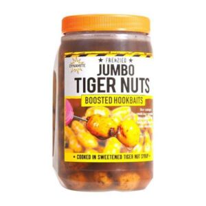 Alune tigrate Dynamite Baits Frenzied Jumbo Tiger Nuts Boosted Hookbaits 500ml