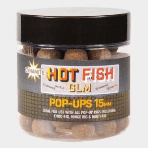 Pop-Up Dynamite Baits Hot Fish & GLM Food Bait, 15mm
