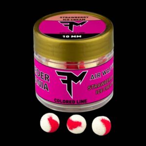 Feedermania - Pop Up Air Wafters Colored Line - Strawberry Ice Cream 10mm