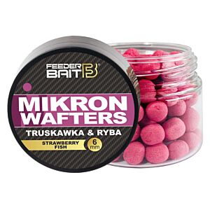 Feeder Bait - Mikron Wafters 25ml 6mm Capsuna Si Peste
