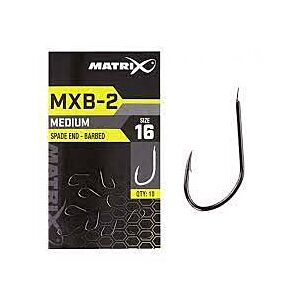 Carlige Matrix MXB-2 Barbed Spade End Nr.18 10buc/plic