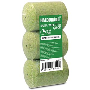 Haldorado - Tableta Busa Quick - Peste cu Spirulina, 3buc/pac