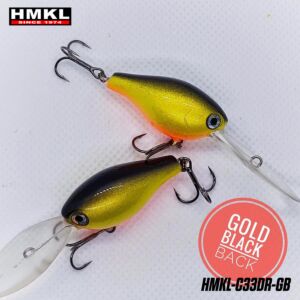 Vobler HMKL Crank Suspending 33DR 3.3cm 3.3gr Gold Black Back