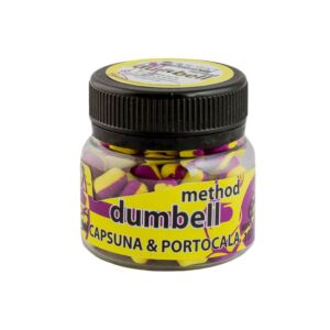 Pop-up Dumbell Addicted Carp Baits 6mm 15gr Capsuna Portocala