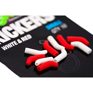 Line Aligner Korda Kickers Rig, Red/White, 10buc/plic